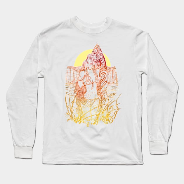 Sunset Breaks Long Sleeve T-Shirt by Jonhabens